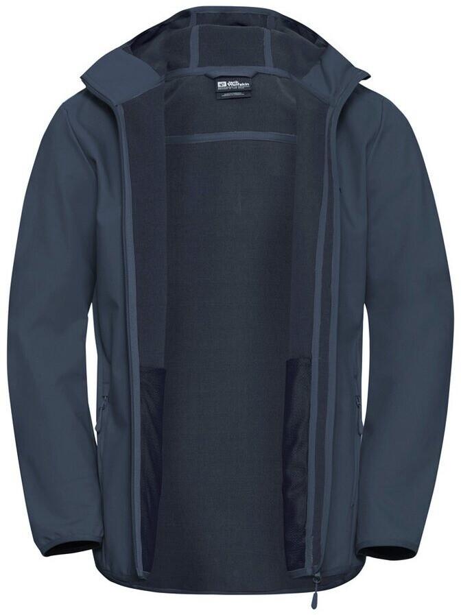 Куртка Jack Wolfskin Bornberg Hoody M Men Softshell jacket blue midnight sky
