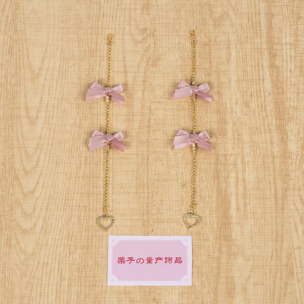 Tassel Bow Gem Lace Headband Girl Sweet Cute Japanese and Korean Lady Headbands for Women