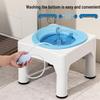 Squat-Free Sitz Bath Stool: Hemorrhoid Relief, Postpartum Wash, and Sitz Basin.