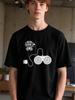 Unisex-T-Shirt mit Grafik von Videospiel-Controllern