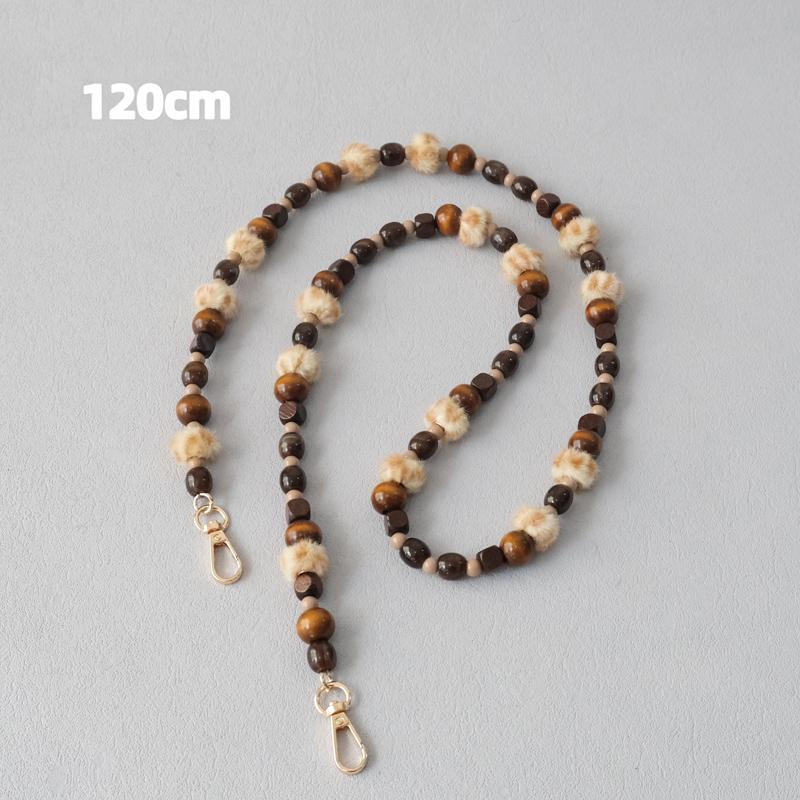 New Fashion Woman Bag Accessory Detachable Candy Beaded Chains Cute Acrylic Luxury Strap Women Elegant Bag Shoulder Handle Chain