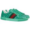 Gucci Ace 'GG Crystal Canvas - Green' 760775 FACRF 3751