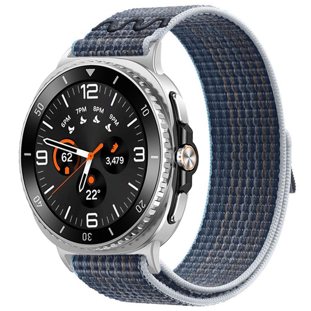 Breathable Nylon Braided Loop Band for Samsung Galaxy Watch 8 40/44mm Bracelet Wristband for Samsung Galaxy Watch 8 Classic 46mm