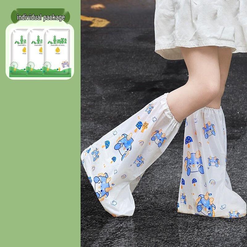 

Children s Disposable Dinosaur Rain Shoe Covers