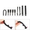 2006-2013 BMW X5 E70 Car Sunroof Sun Visor Bracket Clip Repair Kit | 10pcs | Black | Durable | Clips