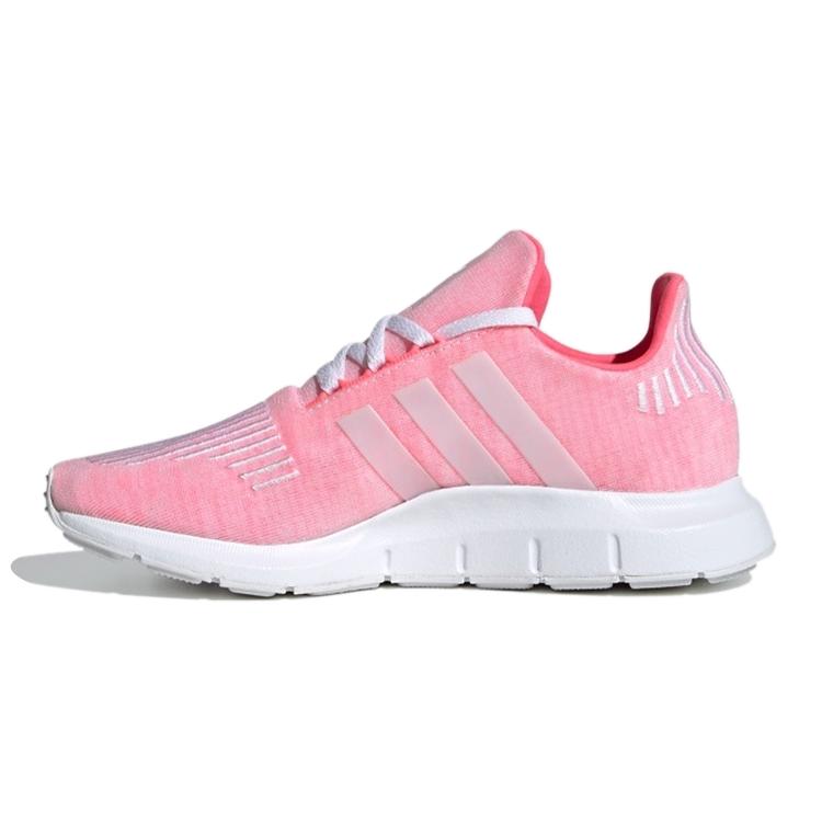 

Adidas Originals Swift Run J Breathable Low top Kids Running Shoes Pink White Teenagers EF5951 35.5
