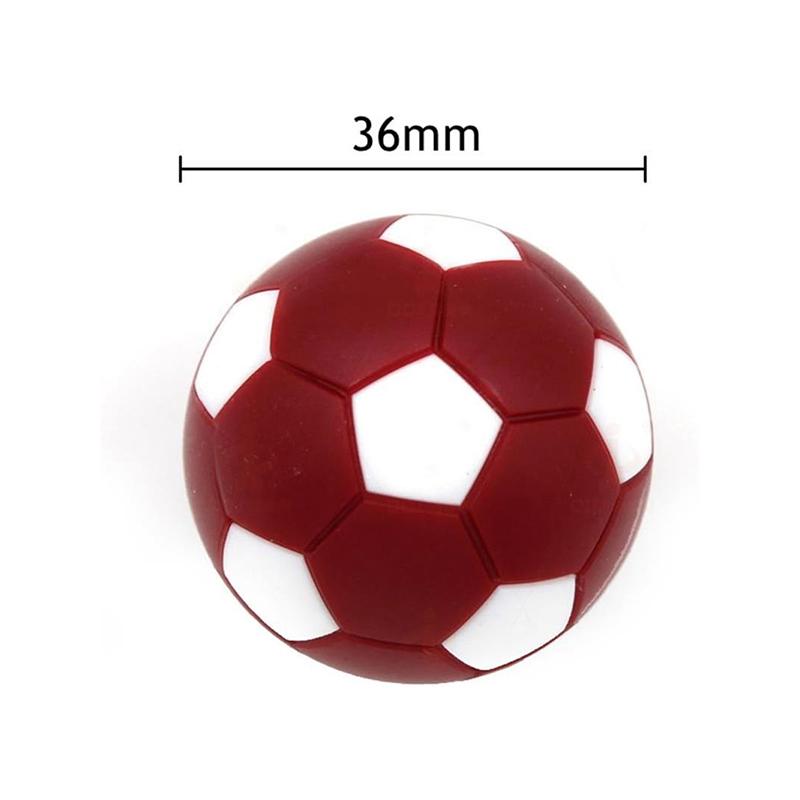 6pcs Desktop Soccer Replacement Balls 32mm Soccer Player Gifts Game Accessories Parent-Child Interactive Soccer Table Games