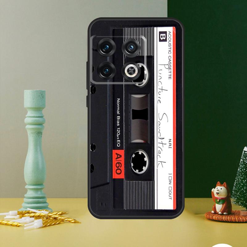 Cassette Tape Phone Case For OnePlus 13 12 11 13R 12R 10R 9 10 Pro 8T 9RT 10T Nord 4 CE 2 3 Lite N20 N30