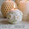 Honeycomb Cylinder Sphere Silicone Candle Mold Bee Daisy Relief Handmade Pillar Plaster Ornament Mould Candle Making Supplies