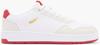 Puma Court Classic Sneakers White/evaporating Grey/club Red