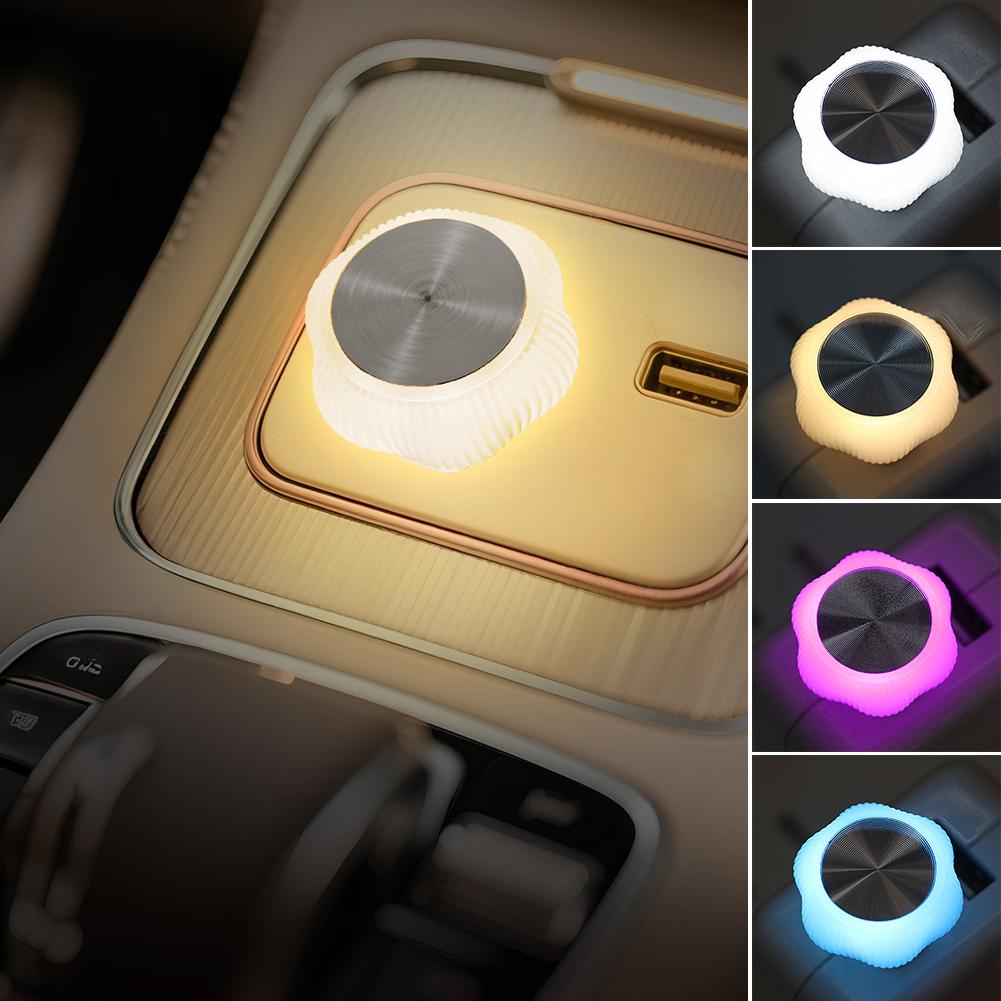 Samochodowe światło atmosferyczne USB Lampa dekoracyjna Światła LED Bezprzewodowe Na imprezę Otoczenie Przenośne Plug Play Światła wnętrza samochodu