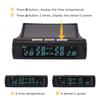 Solar Power TMPS LCD Display LCD Security Alarm Tire Pressure Monitoring For Truck Bus Car Tyre Temperature Alarm System With 6 External Sensors