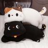 Cute Coco Cat Plush Hugging Pillow - White Kitten Doll Gift