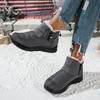 Women's 2025 Winter Snow Boots, Velvet-Lined, Large Size Unisex Warm Cotton Boots