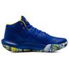 Under Armour Unisex UA Jet 21 Basketball Shoes Blue Yellow 3024260-400