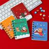 Loose-leaf Mini Notebook Thickened Side-flip Coil Book Christmas Coil Notepad  Christmas Gift