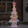 Christmas Tree with 240 Multicolor LEDs 180 Cm Acrylic