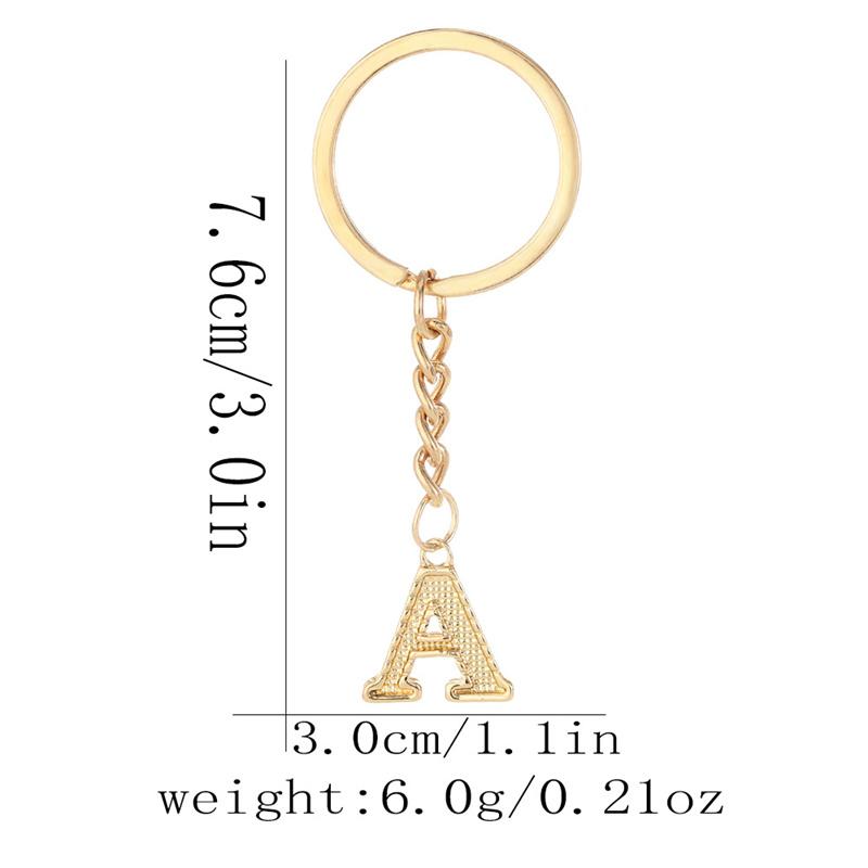26 Brelok z Alfabetem Inicjał Breloczki Akcesoria Zawieszka do Portfela Plecaka Torebki Charmsy