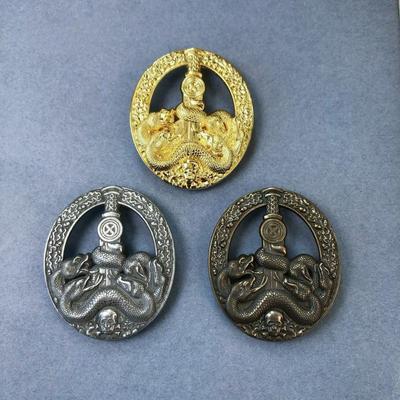 Deutsche Anti-Touring-Medaille, Ausländische Gedenkmedaille, Sowjetische Medaille, Hydra Medusa Brosche, Totenkopf-Abzeichen, Weihnachtsgeschenk, Strumpffüller