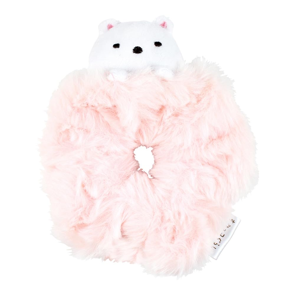 Factory Sumikkogurashi Hyokkori Scrunchie Shirokuma T s - (Polar Bear) SG-5537692SI