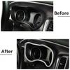 Armaturenbrett Panel Dekor Abdeckung Zierleiste Rahmen Für Dodge Charger Zubehör 15-20 Weiß