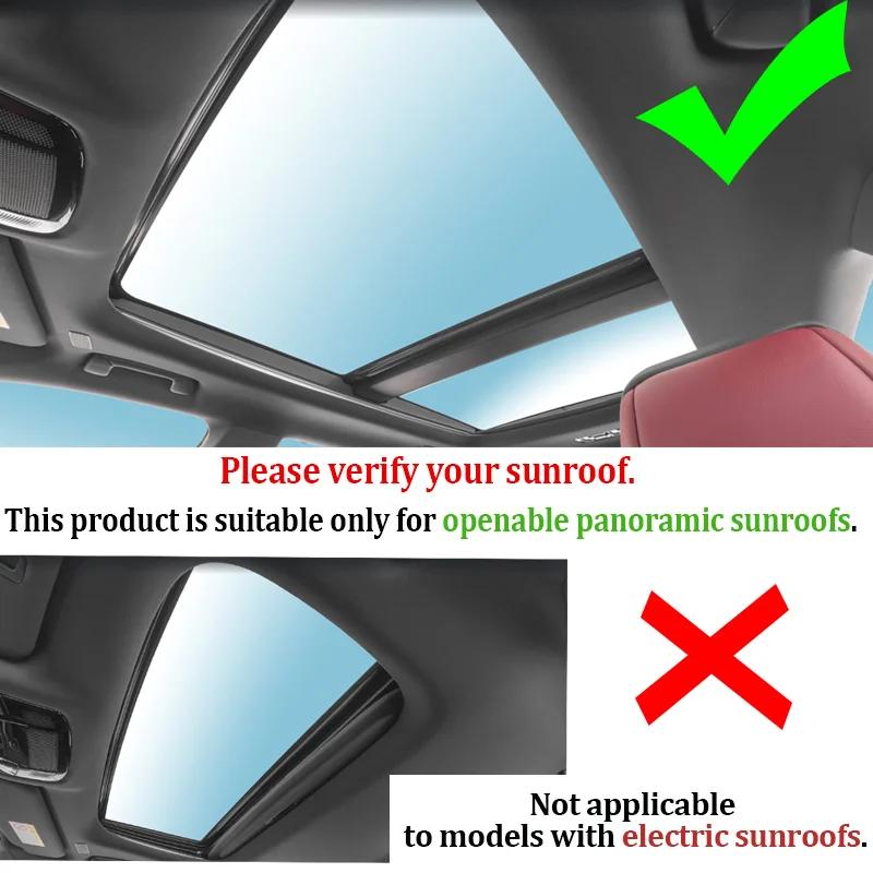 Car Sunshade For Lexus RX 350h 500h 2023~2026 Sunroof Shades Electrostatic Adsorption Visor Anti UV Sun Protection Accessories