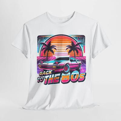 T-shirt Estetica Vaporwave | Maglietta Neon Retrò Anni '80 '90 | Nostalgia Classica