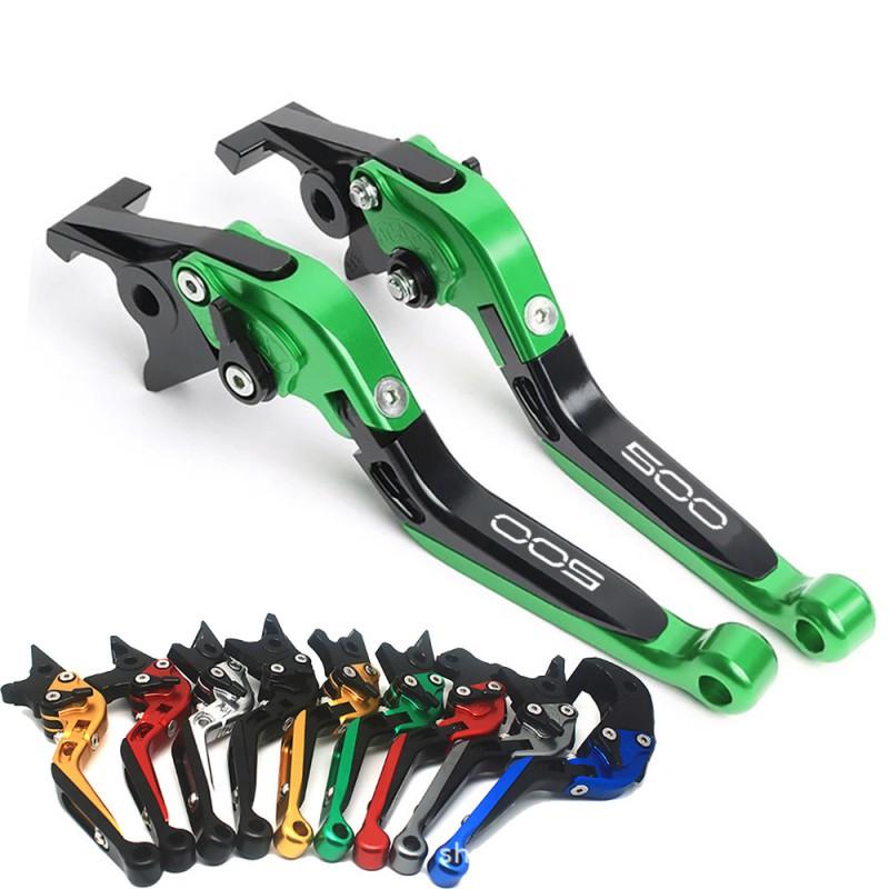 Adjustable Folding CNC Brake Clutch Levers Kawasaki Ninja 500 Z500 SE Aluminum Lever Set