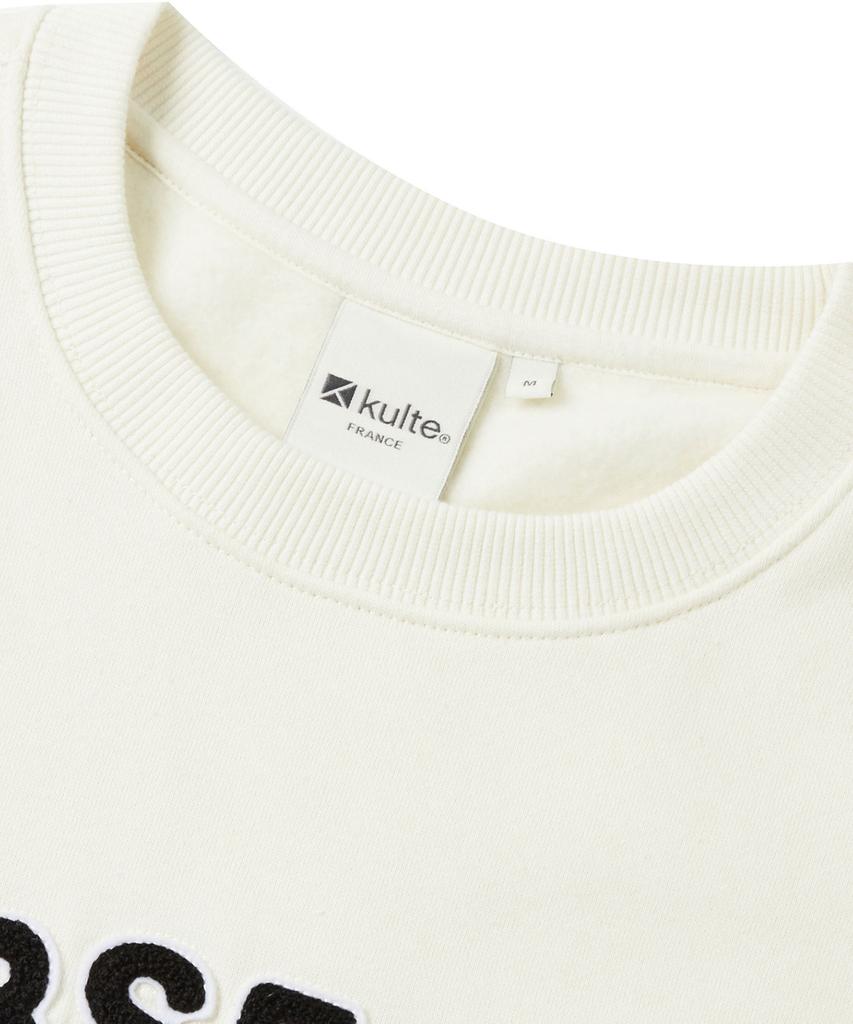 KULTE Authentic Boucle Crewneck Ivory