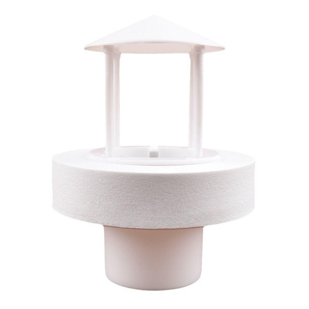 

Прочный плавающий диспенсер тумана Мини-генератор тумана Инкубатор для рептилий Фоггер Водный фонтан Бассейн белый