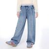 Hello Kitty Girls' Starburst Denim Wide-Leg Jeans