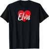 I Love Elvis First Name Tshirt I Heart Named T-Shirt