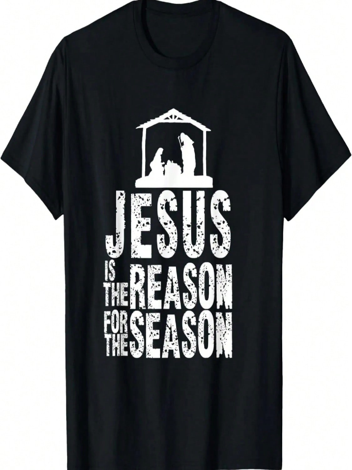 Jesus Is The Reason For The Season  Christmas T-Shirt S