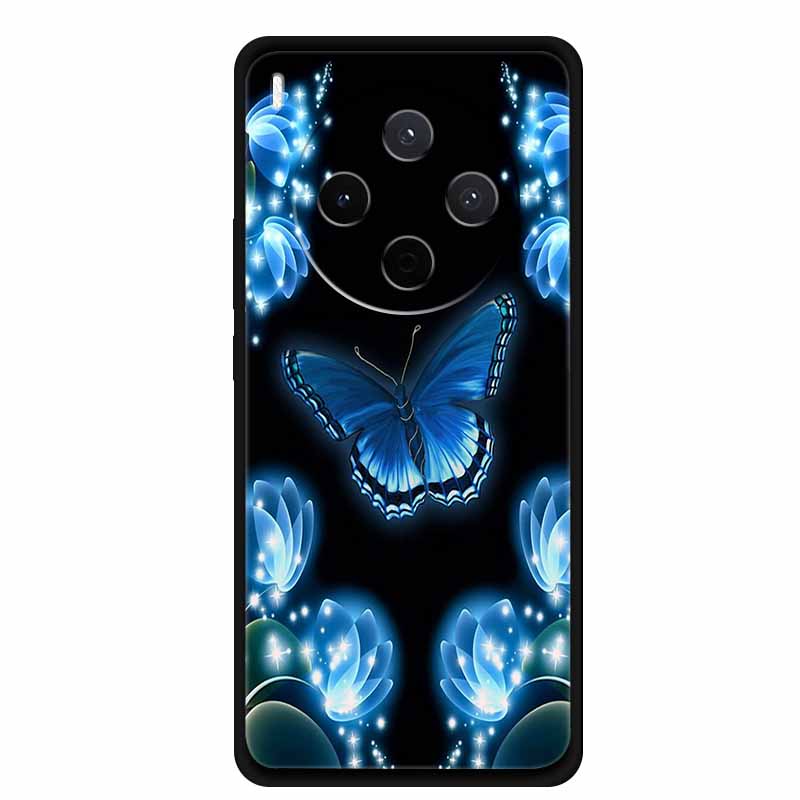 For vivo Y500 Pro 5G Case Flowers Soft Silicone TPU Phone Cases for vivoY500 Pro Shockproof Cool Wolf Animals Protective Cover