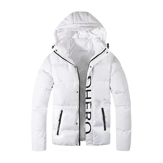 [SUNDAY ROSE] Men s Down Jacket, Winter, Hooded, Cold Protection, Filled Down Jacket, Mountain Climbing, Light Down Coat, Warm, Filled Jacket, Thick,
