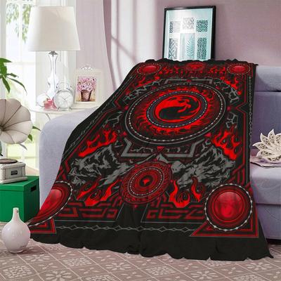 Magic the Gathering Flannel Blanket King Size Interior for Home Cute Throw Blanket Fluffy Bed Blankets & Throws Knitted Plaid