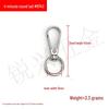Zinc Alloy Metal Dog Leash Buckle and Luggage Strap Hook