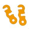 10 Rope Adjuster Adjustable Hole Aluminum Alloy Tent Tensioners for Guy line Camping Gear Outdoor