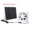 7.5/9/11/13inch Exhaust Fan 12V Wall Mounted Exhaust Fan Low Noise Extractor for Kitchen Bathroom Garage Grow Room