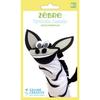 Sock Puppet Kit - Zebra - Unisex - 2 Years - Adult - Black
