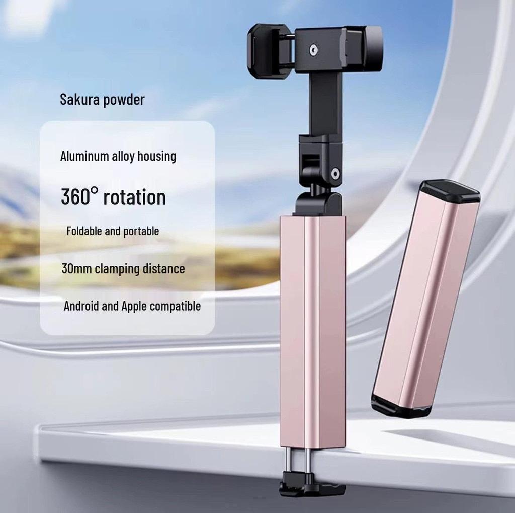 Aluminum Alloy Foldable Adjustable Mobile Phone Stand for Travel