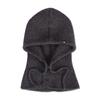 ULUK Lucida Black Label Button String Wool Balaclava_Charcoal