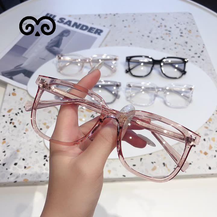 Korean Style Anti-Blue Light Spectacle Frames - Unisex, High-End & Versatile for Bare Face