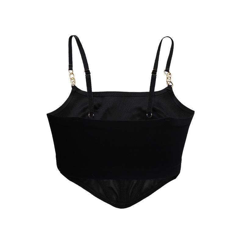 

Summer thin seamless women s steel-rimless beautiful back steel-rimless underwear Spice girls cool feeling can wear bras outside S чёрный