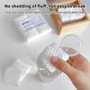 200 szt. Waciki bawełniane do paznokci do usuwania lakieru żelowego, czyste serwetki do manicure, bezpyłowe chusteczki, waciki bawełniane do czyszczenia, papierowe waciki, narzędzie do lakieru