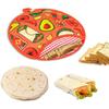Roti Maker 12 Inch Insulated Cloth Taco Warmer Holder For Corn Flour Tortillas Microwave Oven