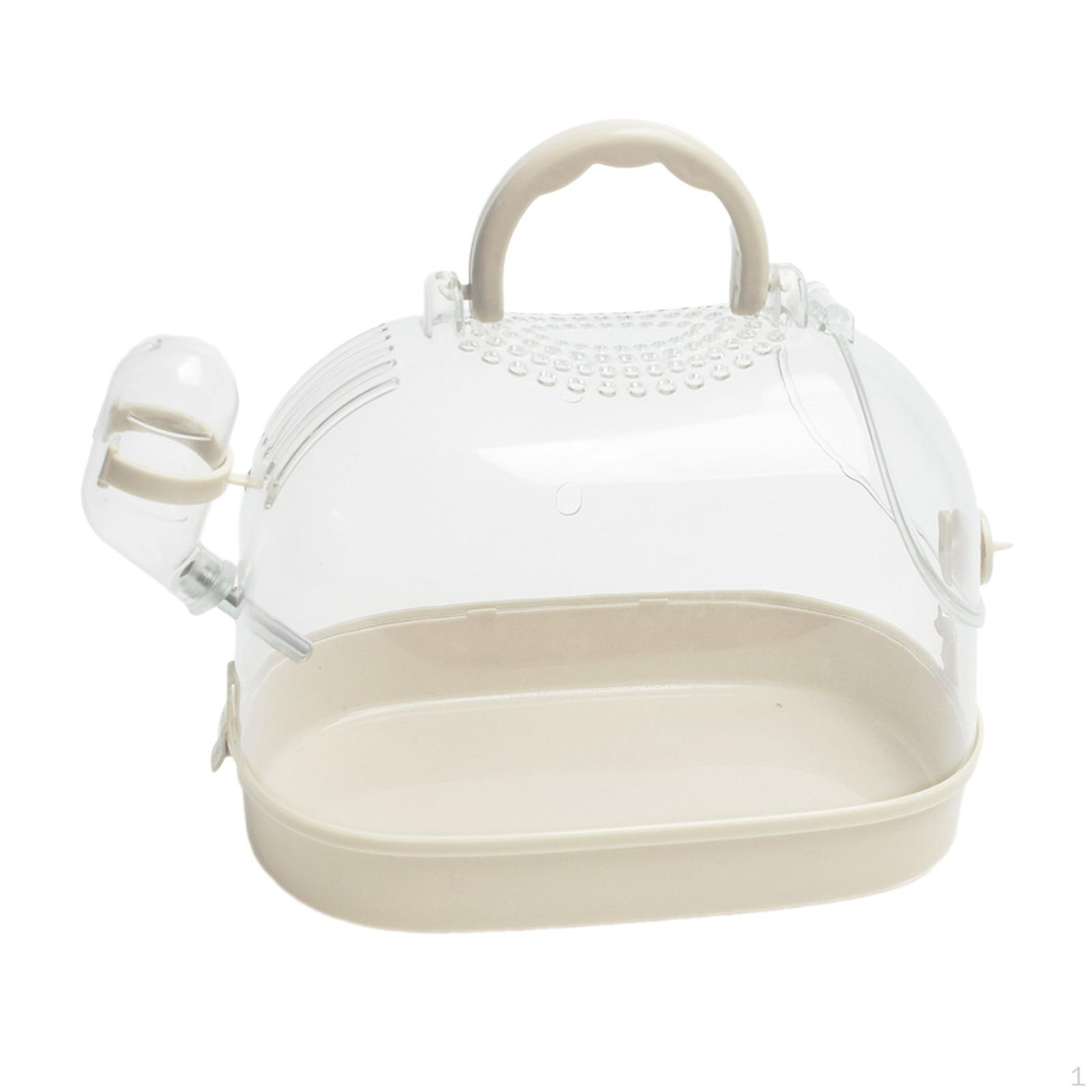 

Клетка-переноска для хомяка, шиншилла, удобная клетка для домашних животных, выездная морская свинка, путешествие белый