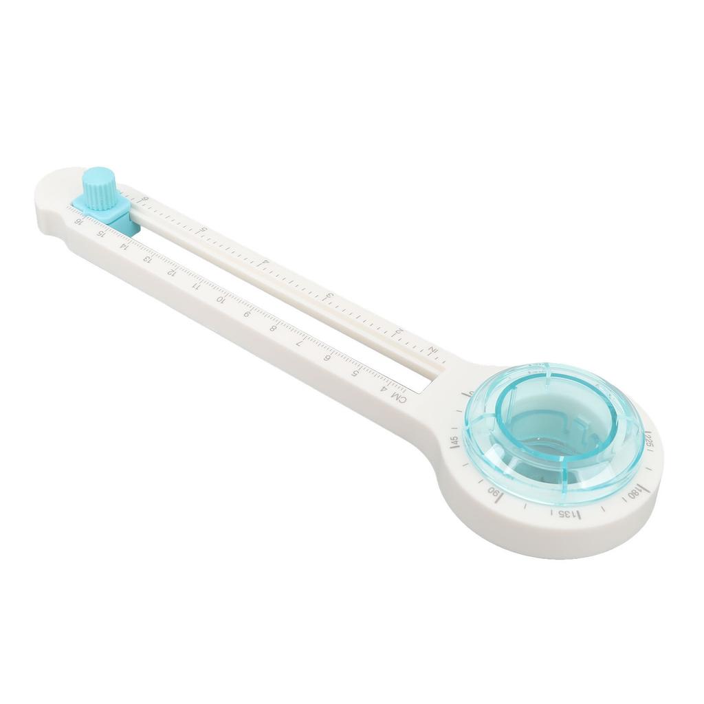 Cirkelpappersskärare 360 graders manuell rotation bärbar cirkelpappersskärare för papper