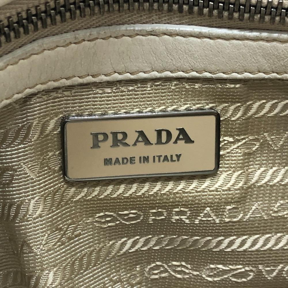 PRADA BN1338 Logo Gather 2-way bag, handbag, shoulder bag Hand Bag