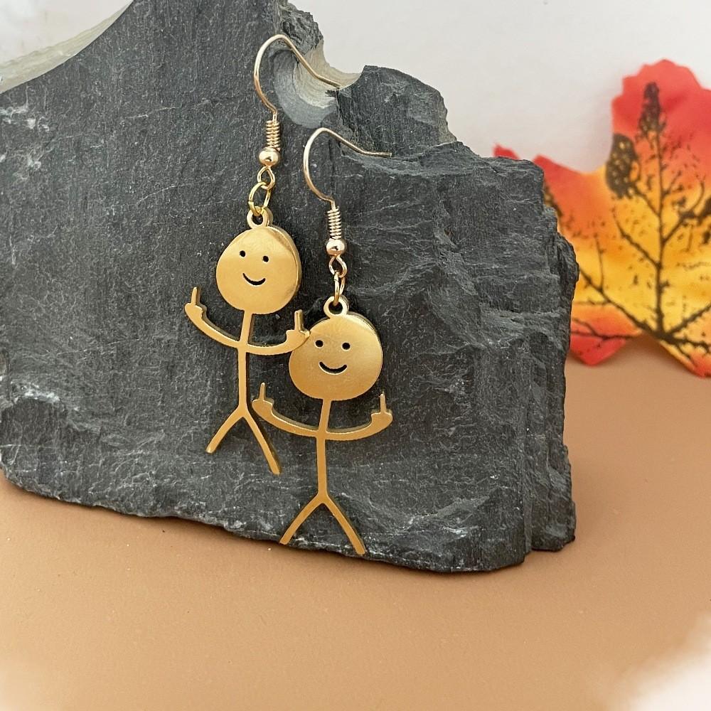 Funny Trendy Doodle Necklace Combining Unique Design And Durable Craftsmanship For Wearers All